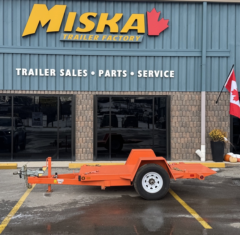 Cargo, Utility Trailers  2024 Miska 4'x10' Tilting Equipment Trailer Photo